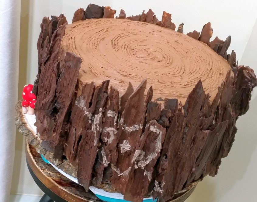 Baked Log Cake